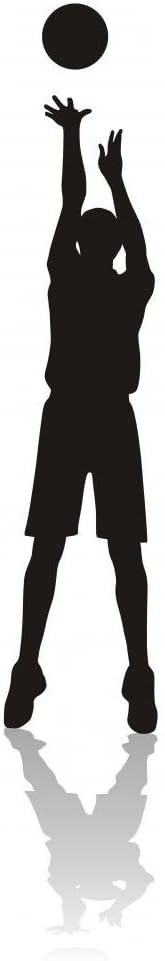 Wallmonkeys FOT-2575152-48 WM190192 Sport Silhouettes Peel and Stick Wall Decals, 48" H x 18" W-Extra Large