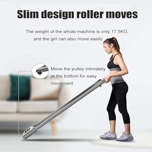 Image of Treadmills for Home Weight Capacity Silent Treadmill Folding Shock Running Multifunctional Simple Folding Walker for Indoor Gym Fitness Workout Men and Women