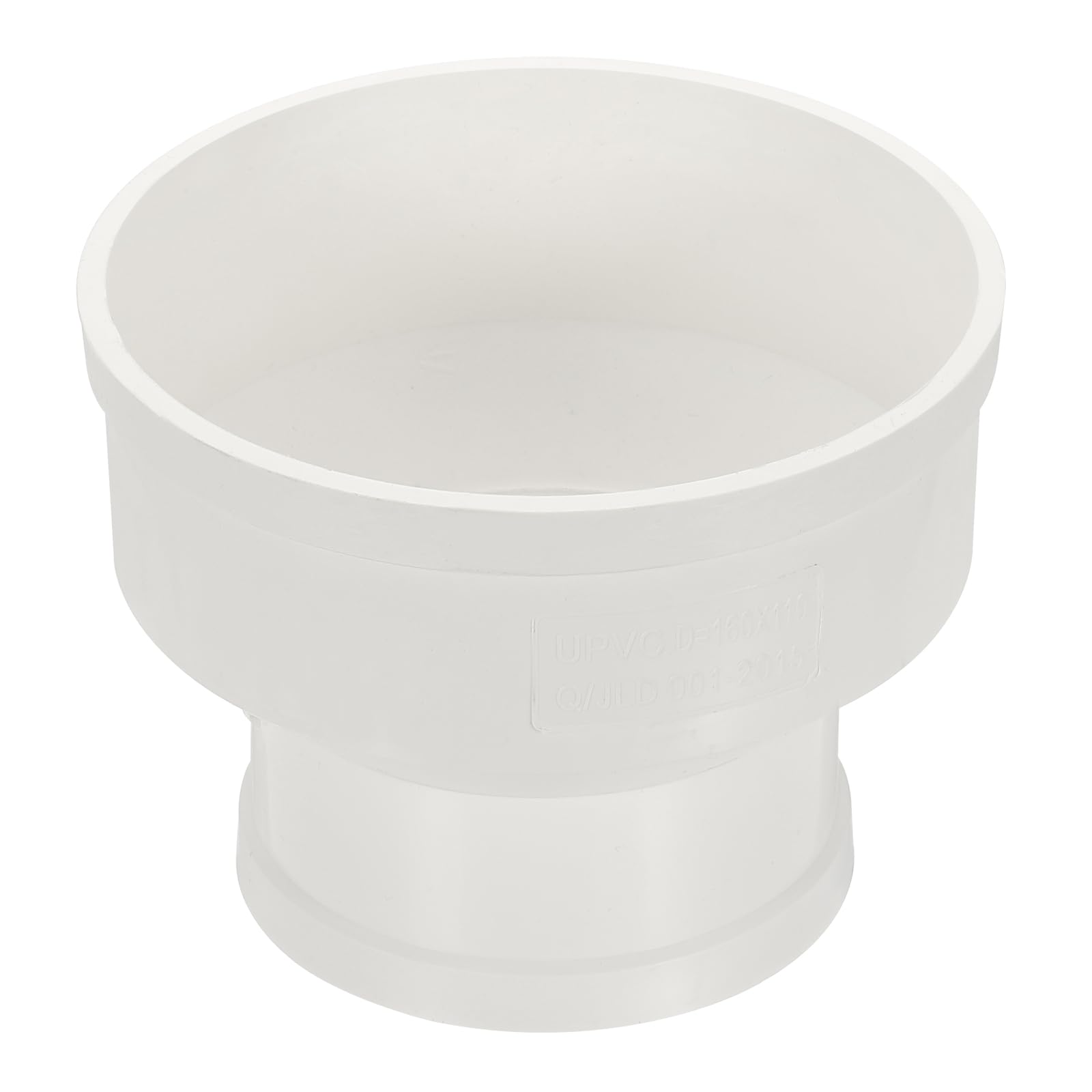 PATIKIL 6" to 4" Duct Reducer, PVC Pipe Increaser Adapter Ducting Airflow Tube Pipe Fitting for DWV (Drain