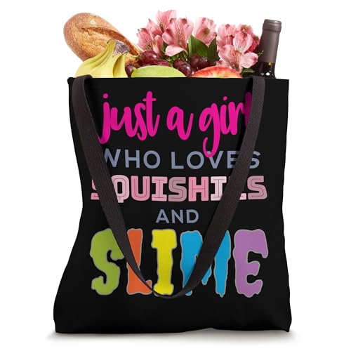 Bolso Tote Just A Girl Who Loves Squishies And Slime miniatura 4