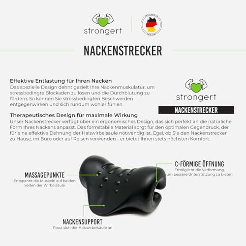 Nackenstrecker Strongert für Nacken- und Schulterschmerzen