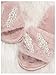 OYOANGLE Women's Faux Pearl Decor Solid Slippers Cozy Fashion Indoor Home Slippers Warm Open Toe Furry House Slipper Pink 6.5