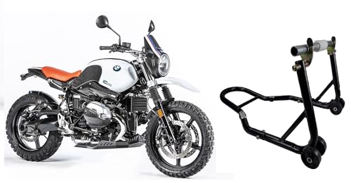 Cavalletto alzamoto alza moto compatibile con BMW R nine T 1200 nineT urban GS pure o scrambler per alzare sollevare la ruota gomma posteriore dietro