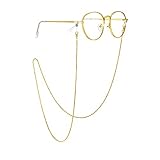YAKEFJ Eyeglass Chain Copper Sunglasses Cord Neck Strap Holder Glasses Holder