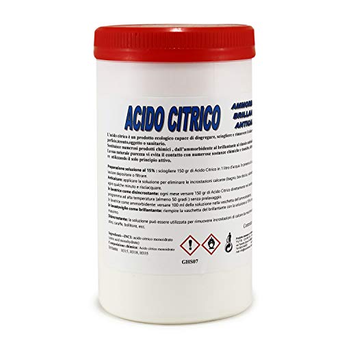 tuto chimica Acido CITRICO 1KG