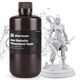 ELEGOO 8K Water Washable Resin 8K White Smoke 1000G