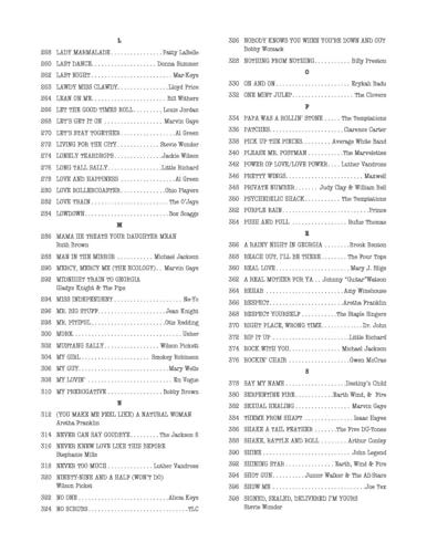 The Real R&B Book - C Instruments | 265 Classic Soul, Motown & Funk Songs for Piano, Guitar & Vocalists | Hal Leonard Fake Book with Chords & Lyrics | Essential R&B Sheet Music Collection (Real Books) - Image 5