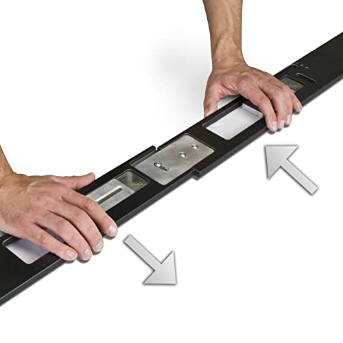 Trend 8-Foot Door Hinge Jig 3 Piece Set, Portable Template Set For Accurate Hinge Recesses In 8Ft Wooden Doors And Frames, H/Jig/8Ft #TOP1