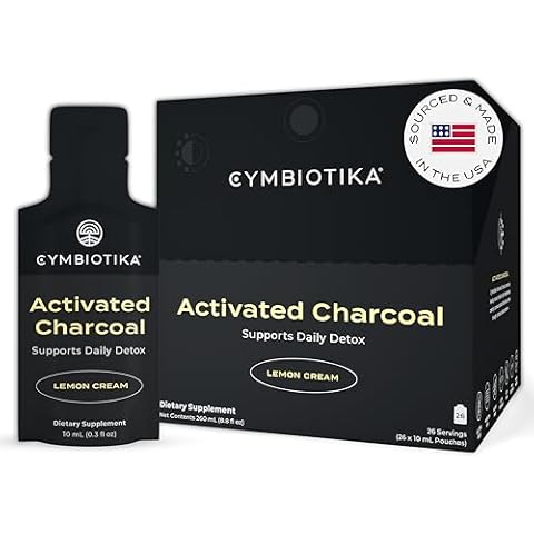 CYMBIOTIKA Activated Charcoal Supplement Cover