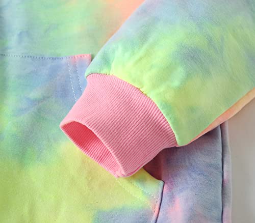 Julerwoo Toddler & Kids Cotton Sweatshirts Girls' Zip-Up Hoodie Dinosaur Unicorn Pullover Shirt Tops 2-12 Years - Image 5