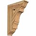 Ekena Millwork BKT06X22X30BOA01RWR Balboa Traditional Rough Sawn Bracket, 6" Width x 22" Depth x 30" Height, Western Red Cedar
