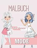 Mode Malbuch für Mädchen: Alter 8-12 Jahre | hinreißende Schönheit Mode Stil, Kleidung, coole und niedliche Designs