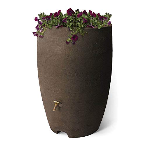 Algreen Products 86312 Algreen Athena 50 Gallon Plastic Outdoor Rain Barrel thumb #8