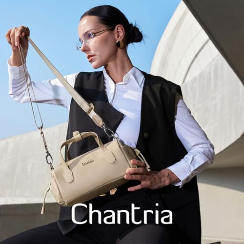 Image of Chantria Premium Small Sling Bag for Women Stylish, Chic Ladies Side Bag Nylon Water-repellent Handbag with Detachable Strap, Lightweight & Elegant Travel Crossbody Bag for Women