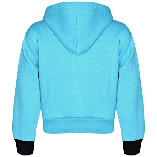 Jogging fille à capuche pour le sport et l'école ensemble molletonné - 4