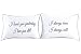Couples Pillowcases for Girlfriend Boyfriend,Cute, Wedding Gift, 19x29Inch (21)
