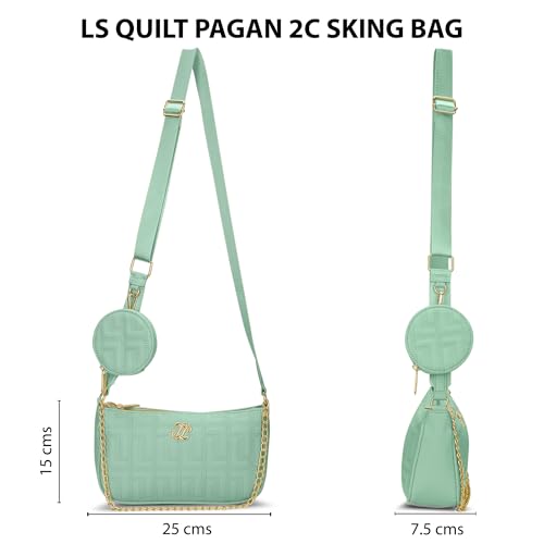 Image of Lavie Signature Women's Quilt Pagan Crossbody Sling Bag | Ladies Purse Handbag | Gift For Women