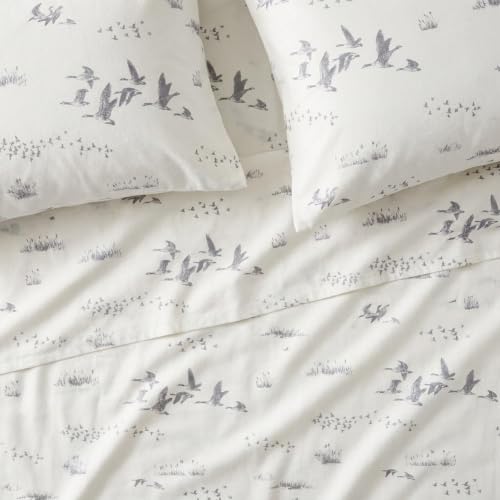 Eddie Bauer - Twin Sheet Set with Fitted Sheet & Pillowcase by Eddie Bauer - Used condition - Image 3