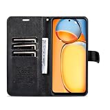Kompatybilny z Vivo Y100i(5G) Etui na telefon w stylu portfela Skórzane etui z klapką Odporne na wstrząsy etui na telefon Kompatybilne z etui na telefon Vivo Y100i(5G)(Noir)