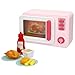 ColorBaby 39035 My Home Microondas de Juguete, Luz y Sonido, Mide 20x9x13 cm, Incluye Accesorios, Juguetes simbólicos, Juego de cocinar, Juegos para niños y niñas, Regalos niños, A Partir 3 años