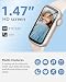 BUTFORFIT Fitness Tracker,Smart Watch with 1.47" TFT Touch Display,137 Sport Modes Fitness Watch with Heart Rate Sleep Monitor, Step Counter,IP68 Waterproof Activity Trackers for Women Men