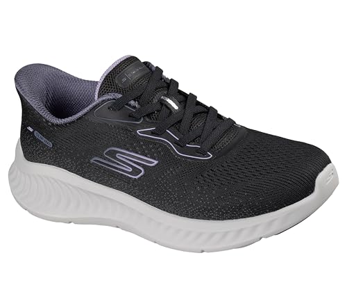 Skechers Baskets GO Walk Now pour Femme, Noir, 40 EU