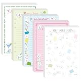100 Sheets Mahjong A5 Filler Paper, Mahjong Lovers 6 Hole Loose Leaf Notebook Refill, 120GSM Thick Lined Pages with Cocktail & Bamboo Design for Journal, Planner, Office & Daily Use