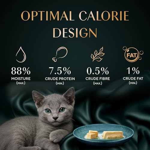 Image of Sheba Pate Kitten Wet Cat Food, Maguro, 70g, Soft Pate Texture, Hydrating Food Crafted Ingredients, Balanced Nutrition for Muscle Development ​