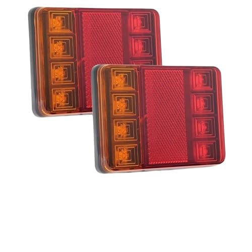 Feu arrière remorque LED 12V-80V clignotant lampe arrêt camion caravane