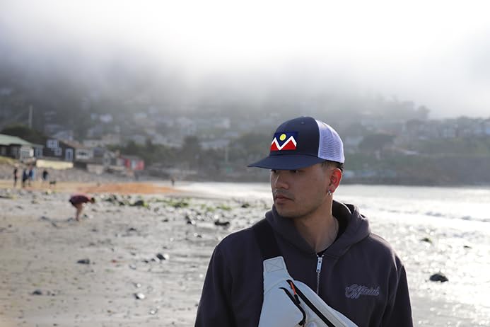 Image of International Tie City Hat for Men and Women, Adjustable Snapback Trucker Baseball Cap with Embroidered Patch