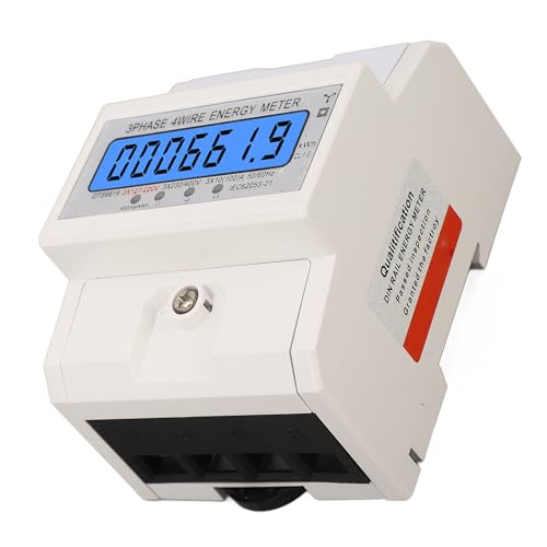 Medidor digital de kWh de alta precisión y 10-100 A con luz inteligente para escuelas 7