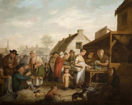 Tableau impressions d'art mural David Wilkie haute définition au format 60x90cm