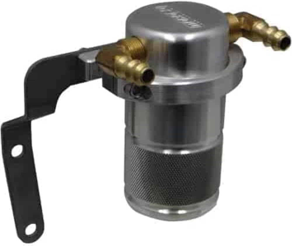 Moroso 85686 Small Body Air Oil Separator Catch Can, Fits 2014-2019 Corvette, Non Z06