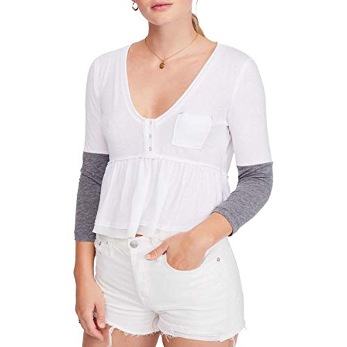 Top en maille Heart of Mine Free People, finitions haut de gamme