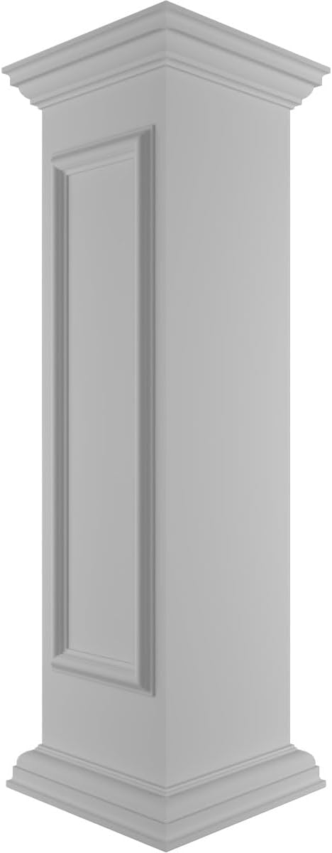 Ekena Millwork NWL12X48CPP0B0 Newel Posts, White