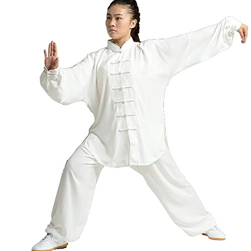 Tenue De Boucle Vêtements De Tai Chi Kung Fu Et Qi Gong Unisexe Style Chinois Costume Printemps Automne Hiver Tops + Pantalons