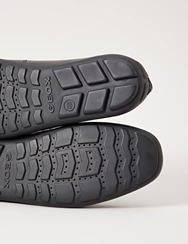 Geox J New Fast Boy A, Mocassini, Nero (Black), 34...