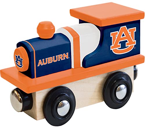 MasterPieces NCAA Auburn Tigers, Real Wood Toy Train Engine, For Ages 3+