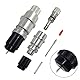 Graphtec CB09 Plotterklingen-Set, 1X Klingenhalter + 15x 45° Klinge + 15x Feders, Passend Für Silhouette Cameo 4/4 Plus/4 Pro/3/2/1/Portrait/Curio,Graphtec 6000/Ce 5000