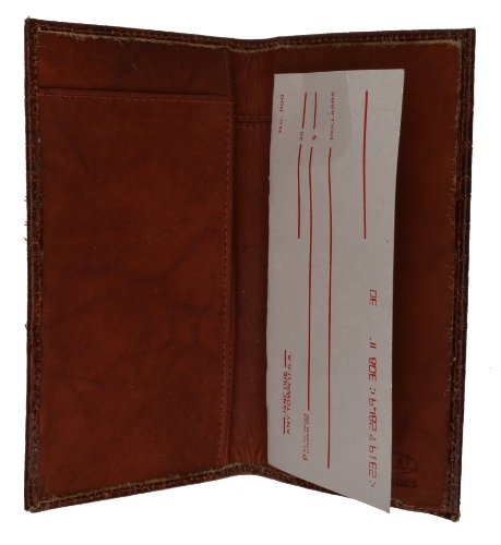 MARSHAL Genuine Leather Checkbook Cover Case #156_OS3