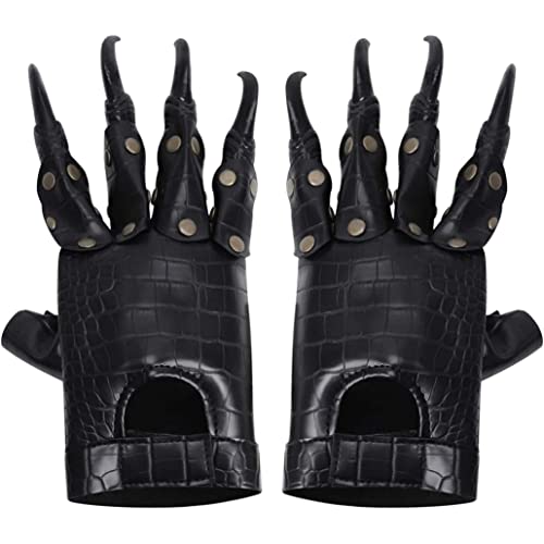 Guantes de garra de Halloween y garras de dragón para disfraces de cosplay