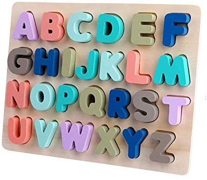 Webby Kids Wooden Capital Alphabets Letters Learning Educational Tray Toy pack of 1 (B07YWFYDZ5) Amazon Price History, Amazon Price Tracker