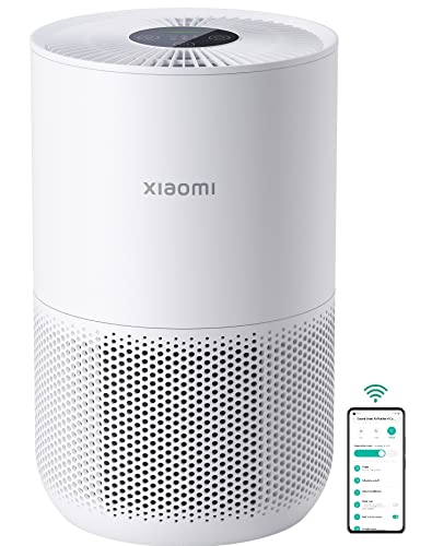 Xiaomi Air Purifiers For Home Large Room Pets Allergies, 20Db Quiet Hepa Bedroom Dust Purifier For Sleep, Air Quality Smart Alexa, 12-Month Life 99.97% H13 Filter Cleaner, 206 To 1033 Sq.ft[4 Compact] #TOP28