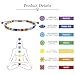 Chakra Bracelets for Women Crystals and Healing Stones Crystal Bracelet Healing Bracelet for Women Christmas Gifts for Woman Spiritual Bracelets for Woman Anxiety 7 Chakras Healing Crystals Meditation Relax Anxiety