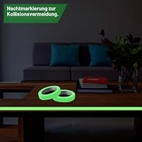 Reastar Fluoreszierendes Klebeband, Leuchtklebeband Wasserdicht – Ansicht 3