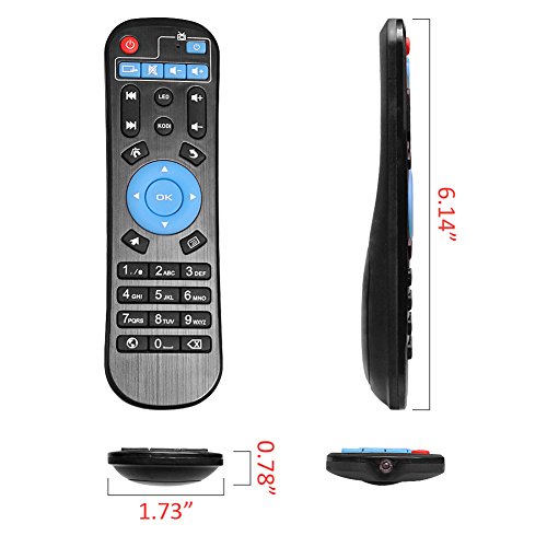 Télécommande Android TV Box boîtier multimédia avec coque silicone - 4