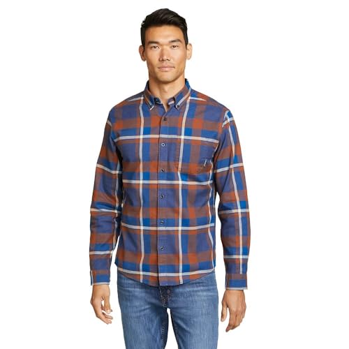 Chemise en flanelle slim homme Eddie Bauer idéale pour le week-end