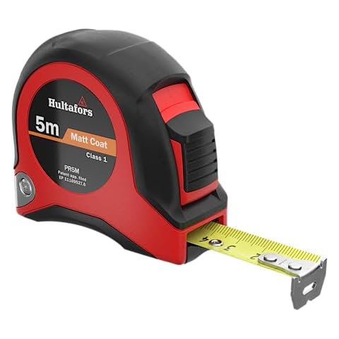 Hultafors 5m Steel Tape Measure with Lock Cover