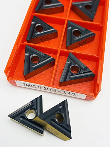 Insertos de carburo para torno 10pcs TNMG160404L miniatura 6