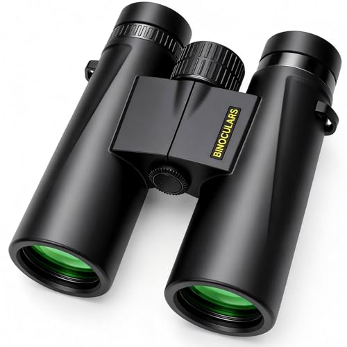 Image of Asacam 12x42 Binoculars for Adults, HD BAK4 Prism for Bird Watching